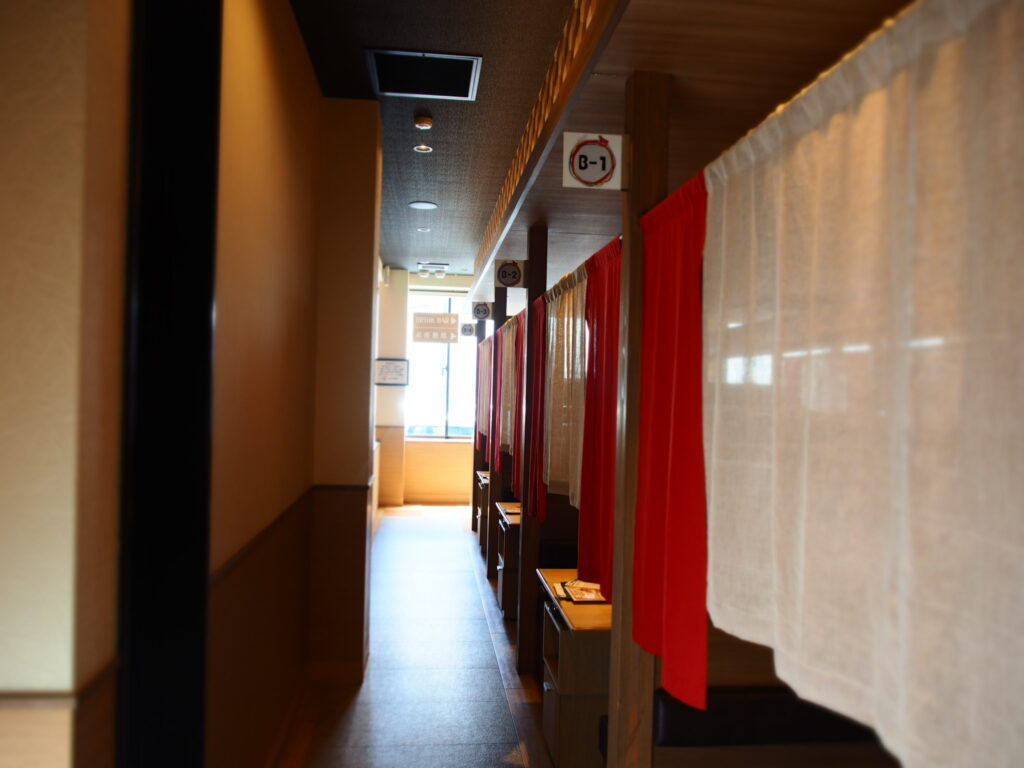 広々154席！
「自分たちの時間」を楽しめる空間作り