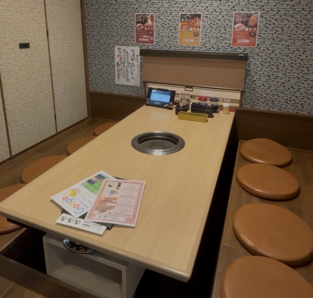 座敷席は「週末予約必須」の人気スポット